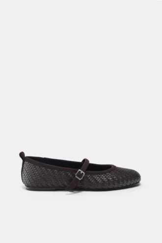 Geflochtene Ballerinas