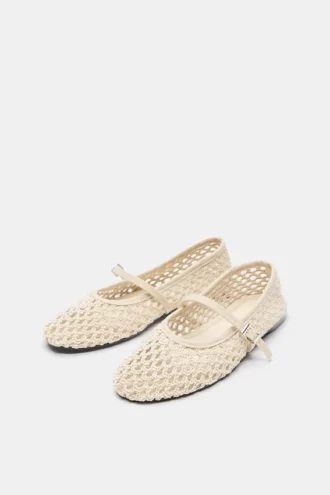 Gehäkelte Ballerinas