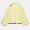 Gelbes Langarm-T-Shirt