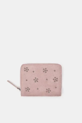 Geldbörse mit Blumen-Nieten