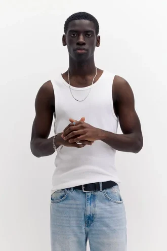 Geripptes Tanktop