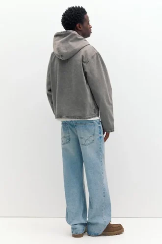 Gesteppte Kapuzenjacke STWD