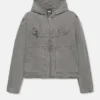 Gesteppte Kapuzenjacke STWD