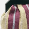 Gestreifte Clutch-Tasche Gestreifte Clutch-Tasche