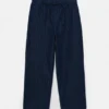 Gestreifte Denim-Jogging-Hose Gestreifte Denim-Jogging-Hose