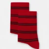 Gestreifte lange Socken Gestreifte lange Socken