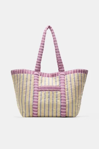 Gestreifte Tasche