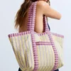 Gestreifte Tasche Gestreifte Tasche