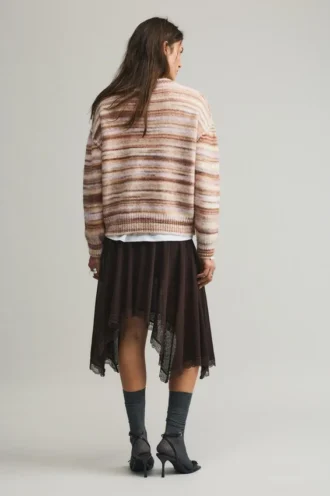 Gestreifter Pullover