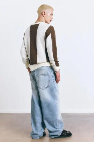 Gestreifter STWD-Pullover