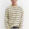 Gestreiftes Langarm-T-Shirt Gestreiftes Langarm-T-Shirt