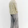 Gestreiftes Langarm-T-Shirt Gestreiftes Langarm-T-Shirt
