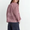 Gestreiftes Langarm-T-Shirt