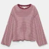 Gestreiftes Langarm-T-Shirt