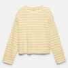 Gestreiftes Langarm-T-Shirt