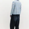 Gestreiftes Strick-T-Shirt Gestreiftes Strick-T-Shirt