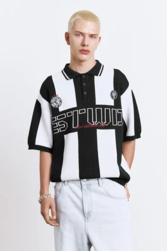 Gestreiftes STWD-Poloshirt