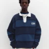 Gestreiftes STWD-Poloshirt