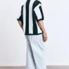 Gestreiftes STWD-Poloshirt