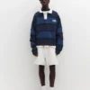 Gestreiftes STWD-Poloshirt