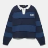 Gestreiftes STWD-Poloshirt