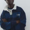 Gestreiftes STWD-Poloshirt