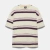 Gestreiftes T-Shirt mit kurzen Ärmeln