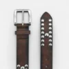 Gürtel aus Kunstleder mit Nieten Gürtel aus Kunstleder mit Nieten