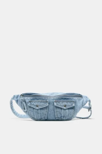 Gürteltasche im Denim-Look