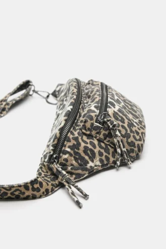 Gürteltasche mit Leopardenmuster