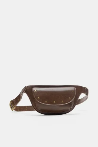 Gürteltasche mit Nieten