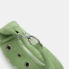 Handtasche aus Kunstleder mit Nieten