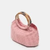 Handtasche mit Gingham-Print Handtasche mit Gingham-Print