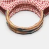 Handtasche mit Gingham-Print Handtasche mit Gingham-Print