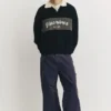 Hasriver-Poloshirt mit grafischem Einsatz