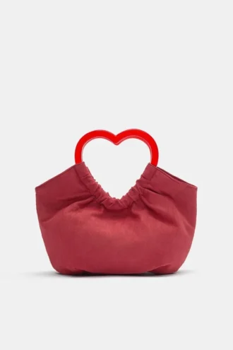 Herzförmige Handtasche