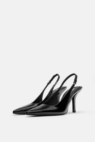 High Heels aus Lackleder