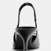 High Heels aus Lackleder mit Schleife