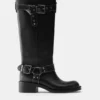 High-Top-Bikerstiefel im Used-Look High-Top-Bikerstiefel im Used-Look