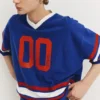 Hockey-T-Shirt mit gesticktem Einsatz