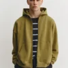 Hoodie in Boxy-Passform mit Reißverschluss