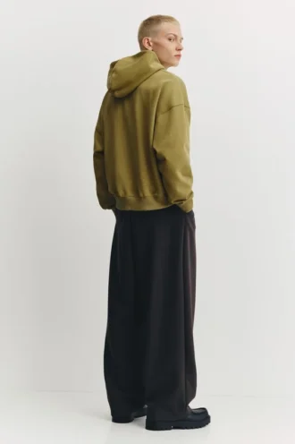 Hoodie in Boxy-Passform mit Reißverschluss