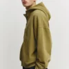 Hoodie in Boxy-Passform mit Reißverschluss