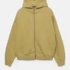 Hoodie in Boxy-Passform mit Reißverschluss