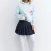 Hoodie mit Blumenprint