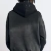 Hoodie mit gewaschenem Finish