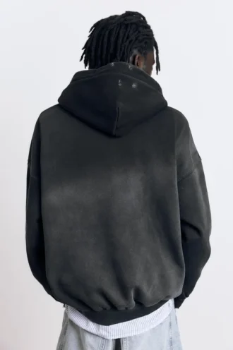 Hoodie mit gewaschenem Finish