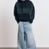 Hoodie mit gewaschenem Finish
