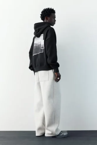 Hoodie mit Grafikprint