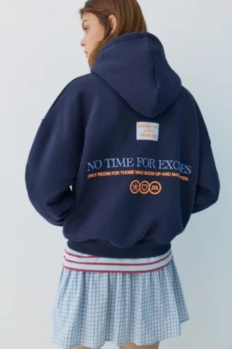 Hoodie mit Grafikprint